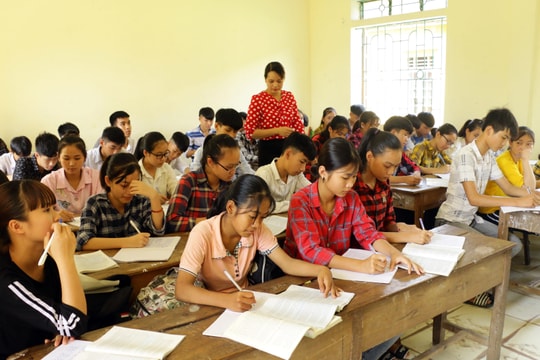 Nghệ An công bố cấu trúc đề thi tuyển sinh vào lớp 10