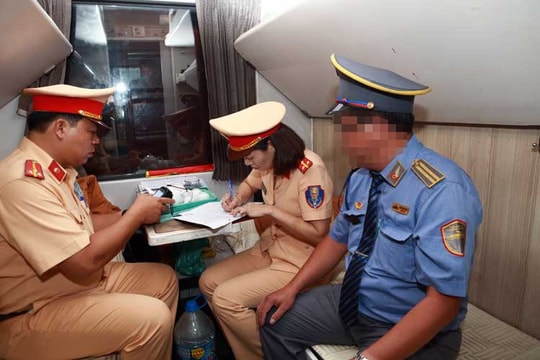 Trưởng tàu Bắc Nam bị phát hiện vi phạm nồng độ cồn