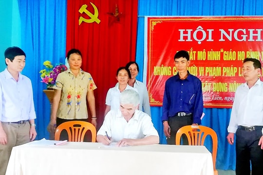 Lan tỏa mô hình 'Giáo họ bình yên'