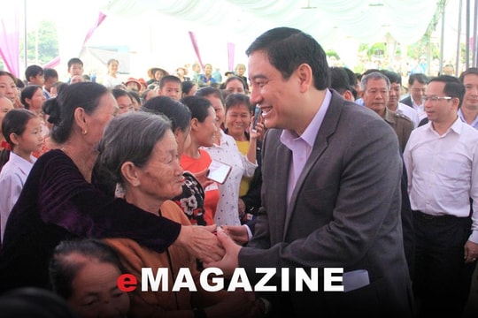 Xây dựng đội ngũ cán bộ, đảng viên có tinh thần phục vụ cao, có ý chí vươn lên