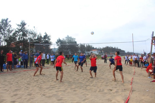 Sôi nổi hoạt động chào mừng Khai trương Du lịch biển Quỳnh 2019  ​