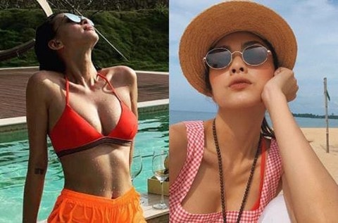 Tăng Thanh Hà, Hồ Ngọc Hà và dàn sao Việt đi biển dịp lễ