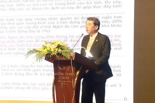 Chủ tịch Mitsubishi Corporation Việt Nam 'hiến kế' cải thiện năng lực cạnh tranh của Nghệ An