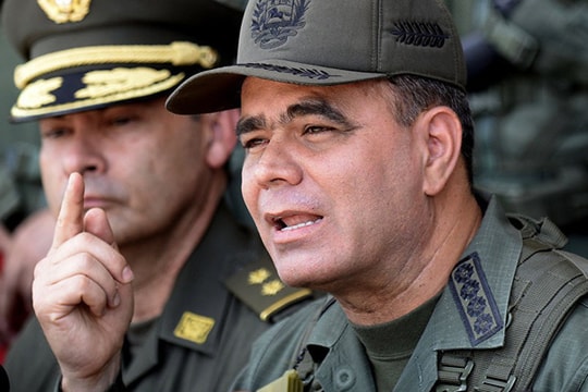 Bộ trưởng Quốc phòng Venezuela: 'Quân đội hoàn toàn đứng về phía chính quyền hợp pháp'