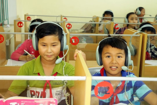 Tăng cường cơ sở vật chất, phát triển mô hình trường trọng điểm, chất lượng cao