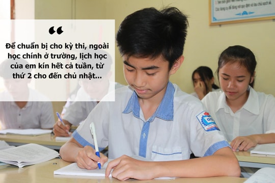  Học sinh Nghệ An cấp tập ôn thi lớp 10 trong lo lắng