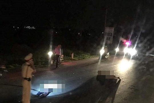 Công an Nghệ An thông tin chính thức vụ trung tá cảnh sát giao thông bị tai nạn