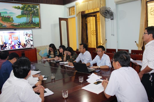 Ngành Giáo dục huyện Yên Thành  triển khai hiệu quả hệ thống họp trực tuyến