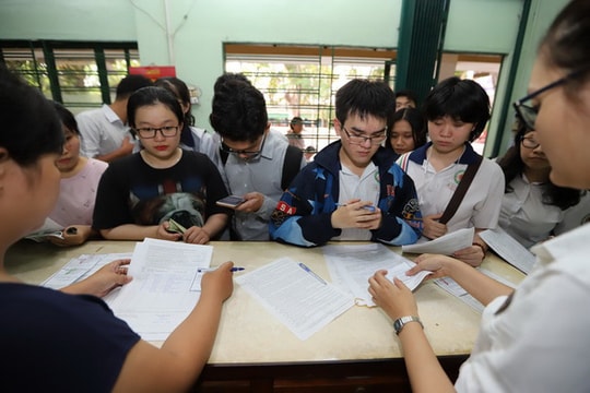 650.000 thí sinh đăng ký 2,5 triệu nguyện vọng thi THPT quốc gia
