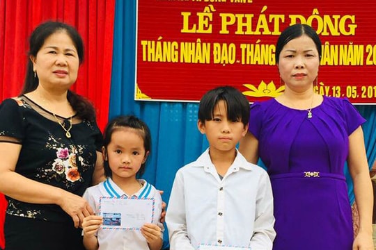 Hoạt động hỗ trợ học sinh nghèo ở Nghĩa Đàn, Tân Kỳ