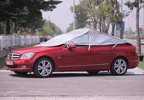 Lốp xe dễ bị nổ khi đậu ô tô ngoài trời nắng nóng