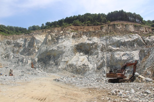 Đô Lương xử phạt 7 doanh nghiệp khai thác đá 