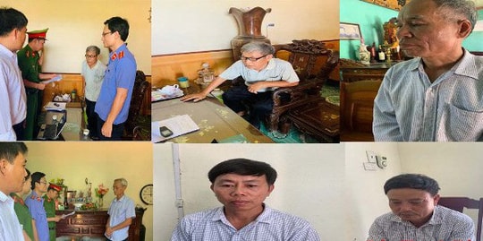 Tạm giam 5 cựu cán bộ xã chiếm đoạt 8 lô đất bằng hồ sơ khống
