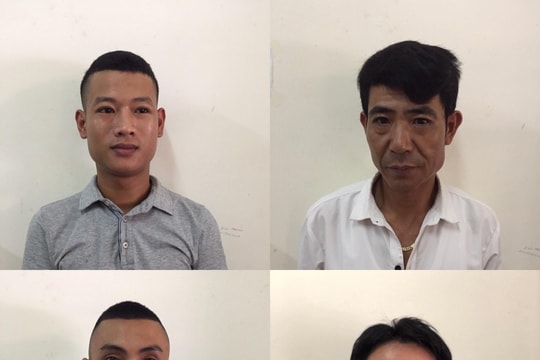 Bắt nhóm thanh niên Nghệ An lợi dụng đám tang lập sới đánh bạc 