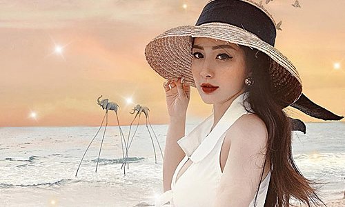 Em họ Hương Tràm được ví như sao Hàn