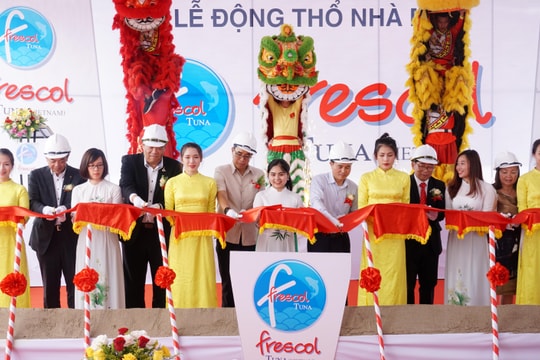 Nhà máy chế biến cá ngừ công suất 150 tấn/ngày được xây dựng tại Nghệ An