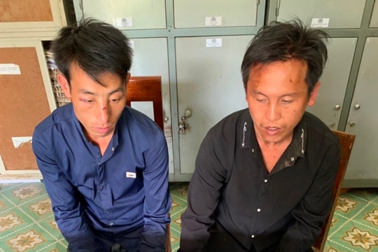 Bắt giữ 2 đối tượng cầm đầu ổ nhóm chuyên bán lẻ ma túy trong rừng sâu