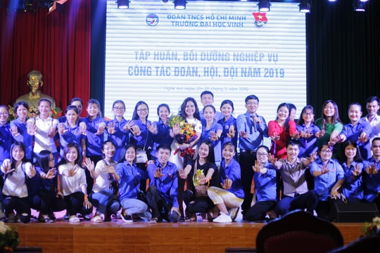 200 đoàn viên được bồi dưỡng nghiệp vụ, kỹ năng hoạt động Đoàn