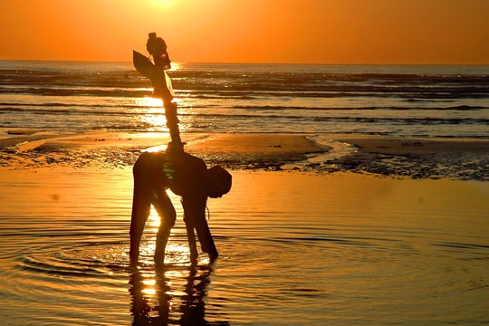 Hình ảnh bình minh tuyệt đẹp trên biển Diễn Châu  