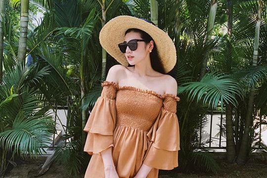 Sao Việt với mốt váy áo 'bánh bèo' ngày hè