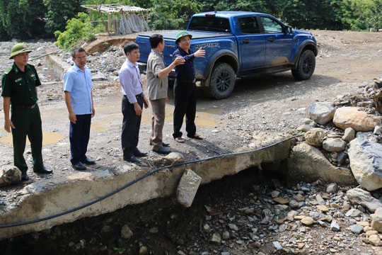 Kỳ Sơn lên phương án sơ tán người dân khi xảy ra lũ ống, lũ quét