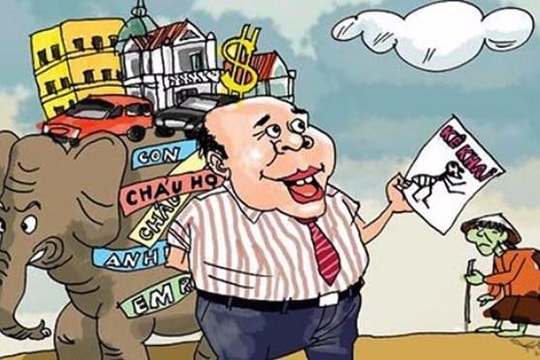 Thu hồi tài sản tham nhũng để chặn 'bố đi tù cho vợ con sung túc cả đời'
