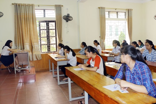 Công bố tỷ lệ chọi vào các trường THPT chuyên ở Nghệ An năm 2019