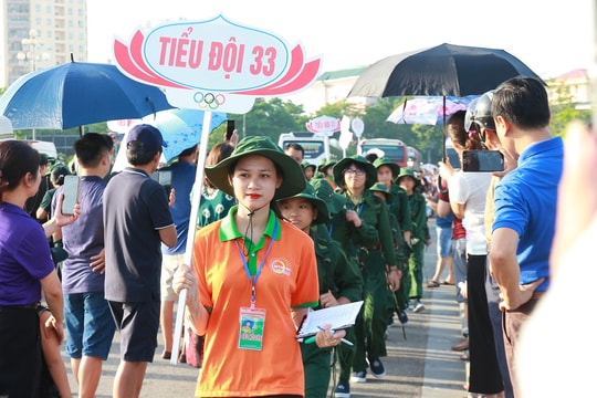 Nghệ An: 500 chiến sỹ nhí hào hứng xuất quân tại Học kỳ trong quân đội 2019