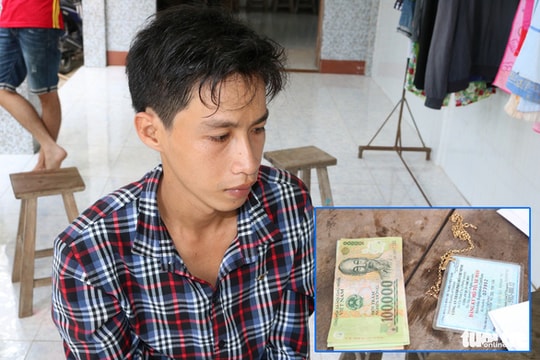 Bắt đối tượng đạp ngã xe, giật dây chuyền của phụ nữ đi chợ