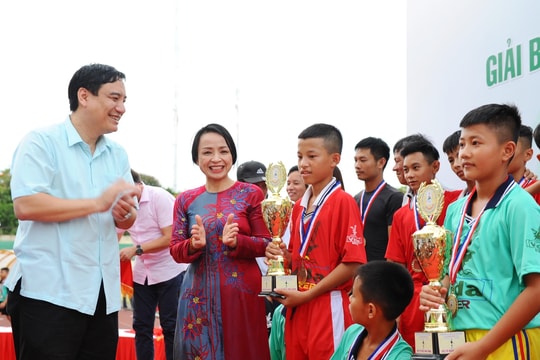 Bế mạc Giải bóng đá Thiếu niên - Nhi đồng Cúp Báo Nghệ An lần thứ XXIII năm 2019