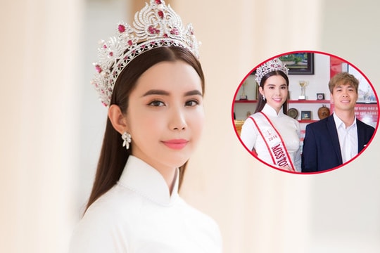 Hoa hậu Du lịch thế giới 2018 cùng Công Phượng về thăm trường cũ