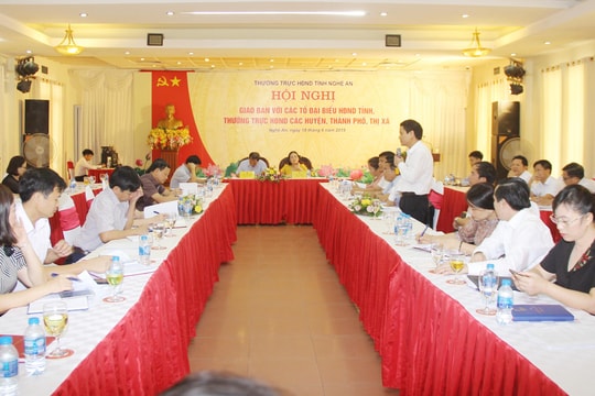Lãnh đạo cấp huyện sẽ phải trả lời chất vấn tại kỳ họp thứ 9, HĐND tỉnh Nghệ An khóa XVII