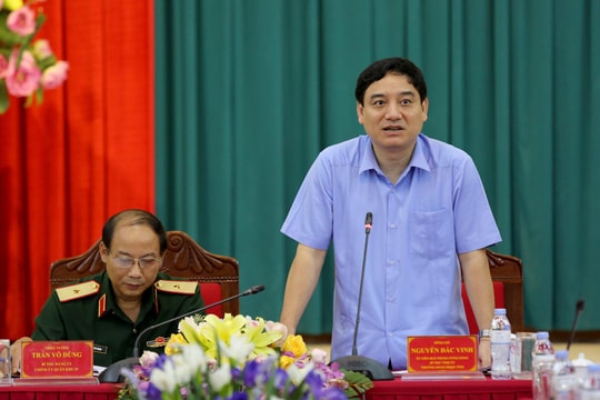 Tỉnh Nghệ An và Quân khu 4: Tiếp tục phối hợp, thực hiện hiệu quả nhiệm vụ quân sự địa phương