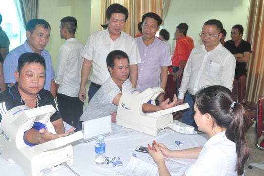 Nghệ An phát hiện 5 tài xế xe khách dương tính với ma túy