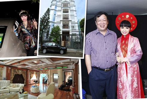 Cơ ngơi trăm tỷ của ca sĩ Trang Nhung và chồng đại gia