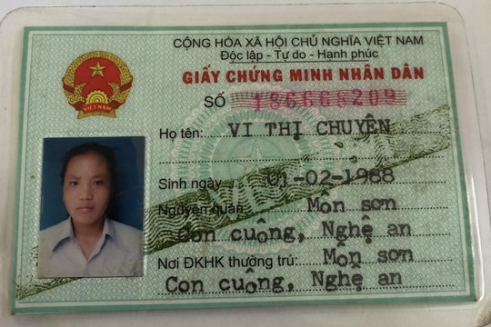 Người phụ nữ bị bệnh trầm cảm mất tích cùng chiếc xe đạp