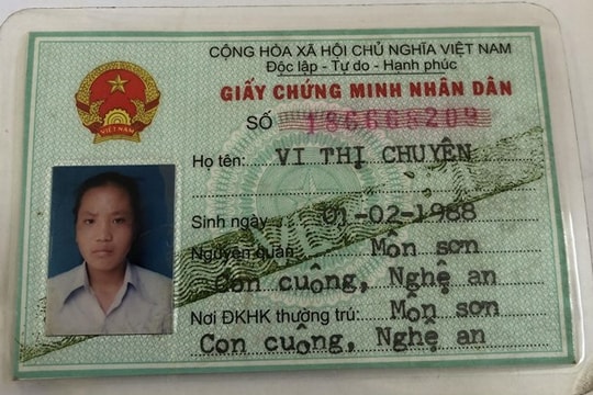 Tìm thấy người phụ nữ mất tích nhiều ngày