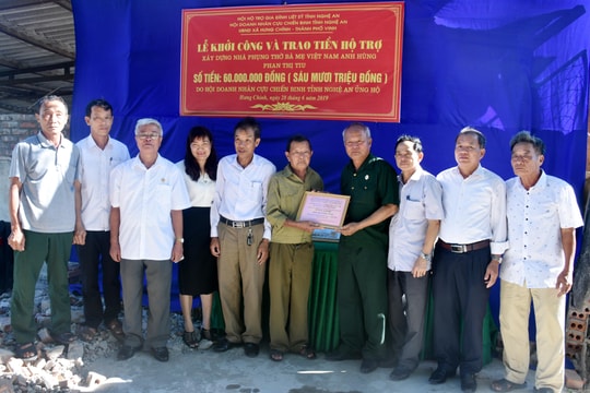 Khởi công xây dựng nhà phụng thờ Bà mẹ Việt Nam Anh hùng 