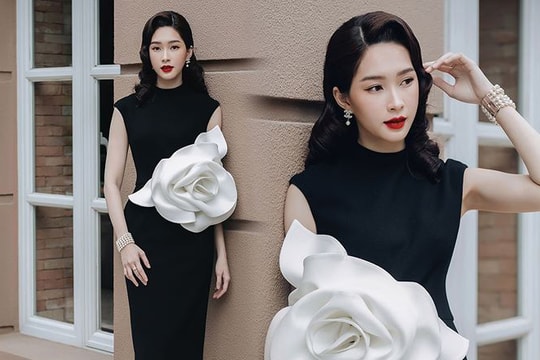 Hoa hậu Đặng Thu Thảo và dàn sao Việt đẹp yêu kiều với sắc đen bí ẩn