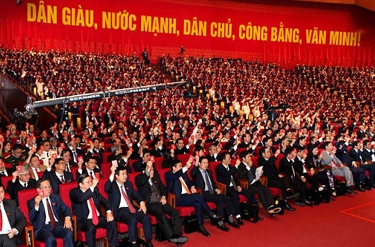 Cơ cấu, số lượng đại biểu đại hội Đảng các cấp và sắp xếp, bố trí cán bộ sau Đại hội 13