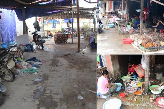 Tân Kỳ sẽ đóng cửa chợ thị trấn cũ vì không đảm bảo an toàn