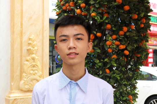 Thành tích ấn tượng của nam sinh Diễn Châu