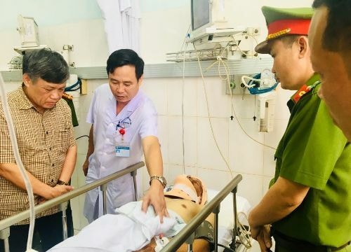 Thượng úy CSGT dần bình phục sau vụ tông xe