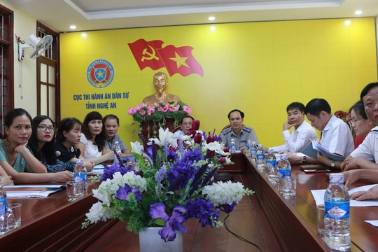 Tập trung thi hành các vụ án dân sự trọng điểm, các vụ việc phức tạp, kéo dài