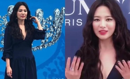 Song Hye Kyo mặc gợi cảm sau khi ly hôn Song Joong Ki