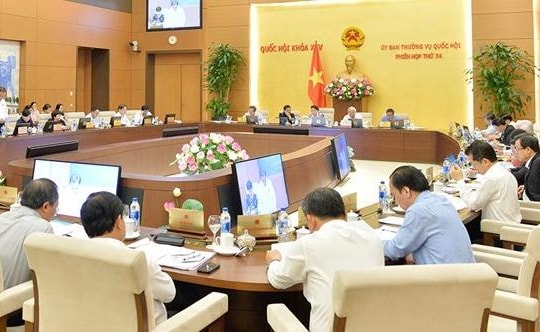 Khai mạc phiên họp 35 của Ủy ban Thường vụ Quốc hội 