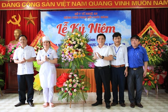 Bệnh  viện Phục hồi chức năng Nghệ An kỷ niệm 65 năm thành lập và phát triển