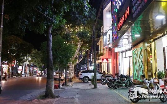 Thành phố Vinh sẽ đầu tư 40 tỷ đồng chỉnh trang hạ tầng phố đi bộ