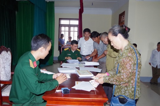 Nghệ An chi trả cho hơn 162 nghìn đối tượng dân công hỏa tuyến