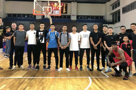 Tài năng bóng rổ Nghệ An tham dự ASEAN School Games 2019